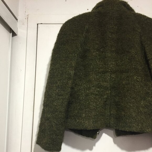 VINTAGE MARIELLA BURANI AMULETI WOOL BLEND JACKETS SIZE 8 - Picture 8 of 9